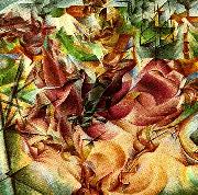 Umberto Boccioni elasticitet oil painting reproduction